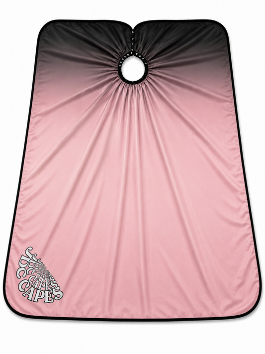 66. Rose Smoke Barber Cape