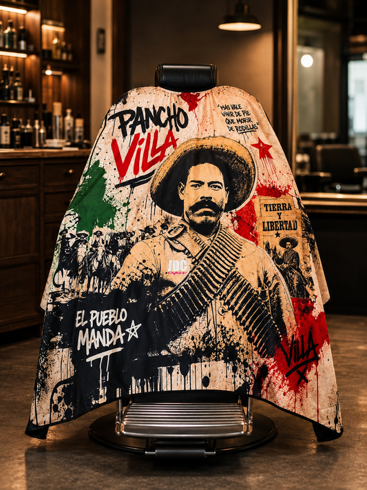 110. Pancho Villa Barber Cape