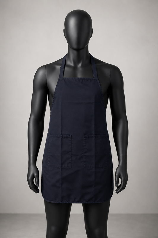 96. JDC Classic Black Barber Apron