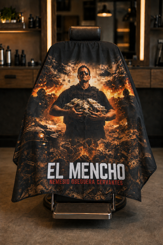 108. El Mencho Barber Cape