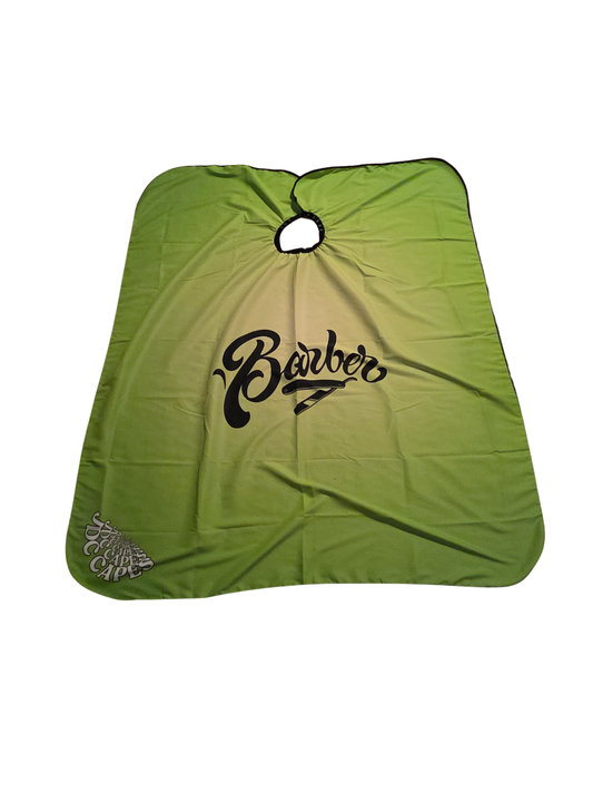 70. Lime Green Barber Cape