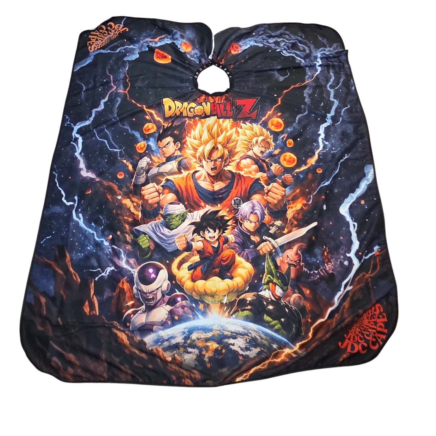 92. Dragon Ball Z Power Barber Cape