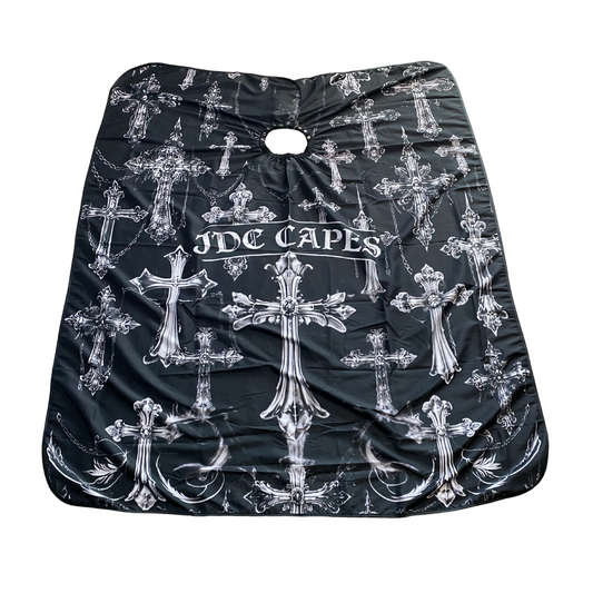 93. JDC Silver Cross Barber Cape