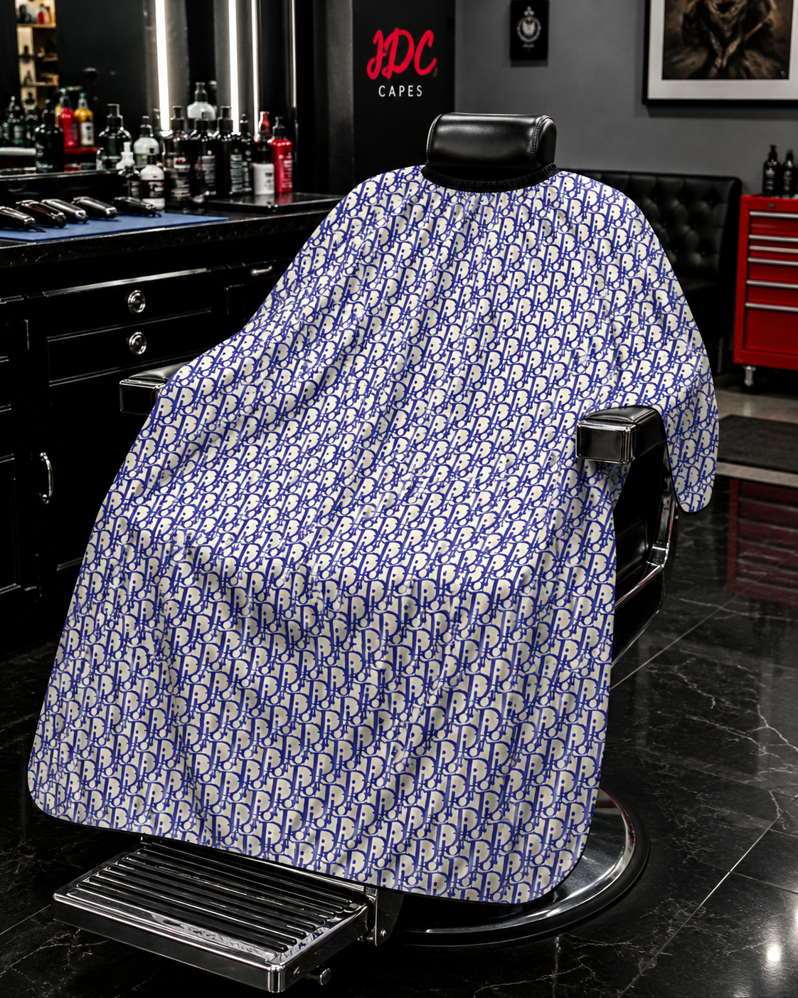 29. JDC Blue Luxury Monogram
