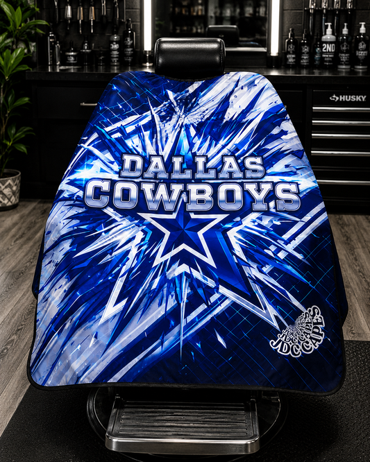 53. Dallas Football Star Barber Cape