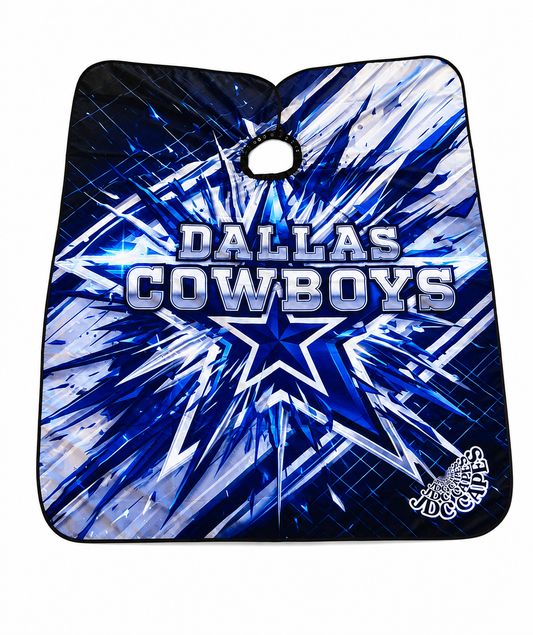 53. Dallas Football Star Barber Cape