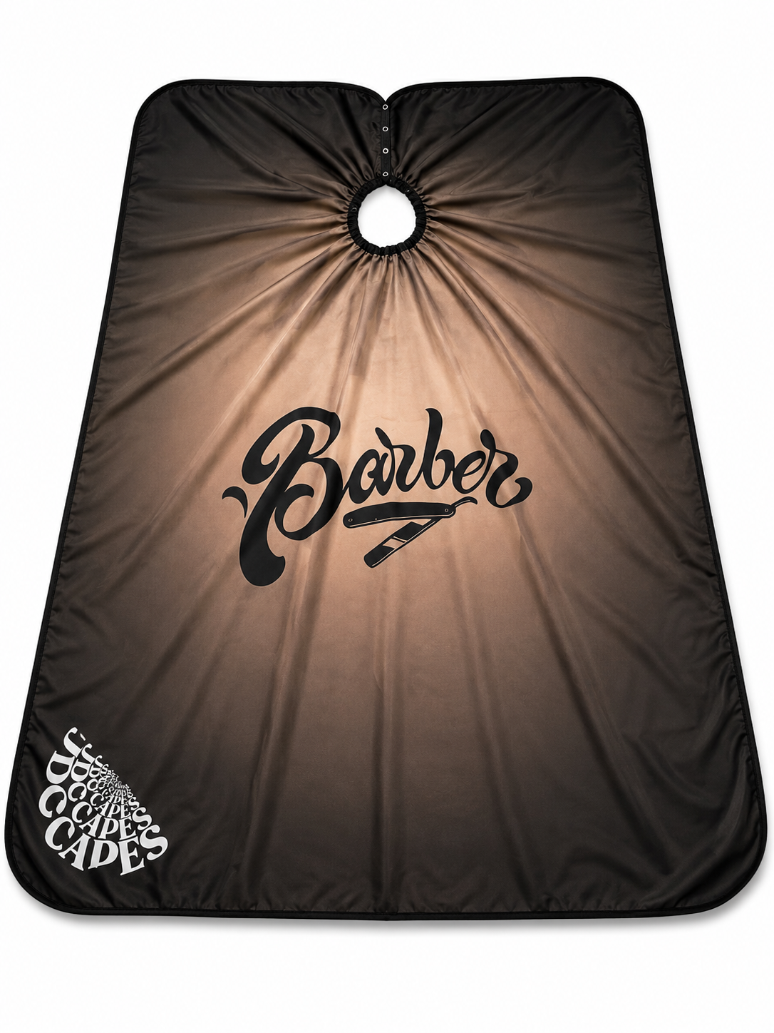 69. Barber Script Fade Barber Cape
