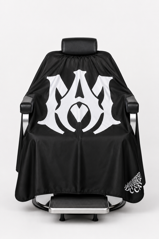 76. JDC Midnight Crown Barber Cape
