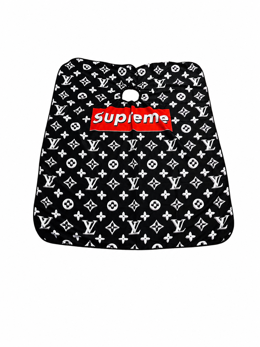 77. Streetwear Monogram Barber Cape
