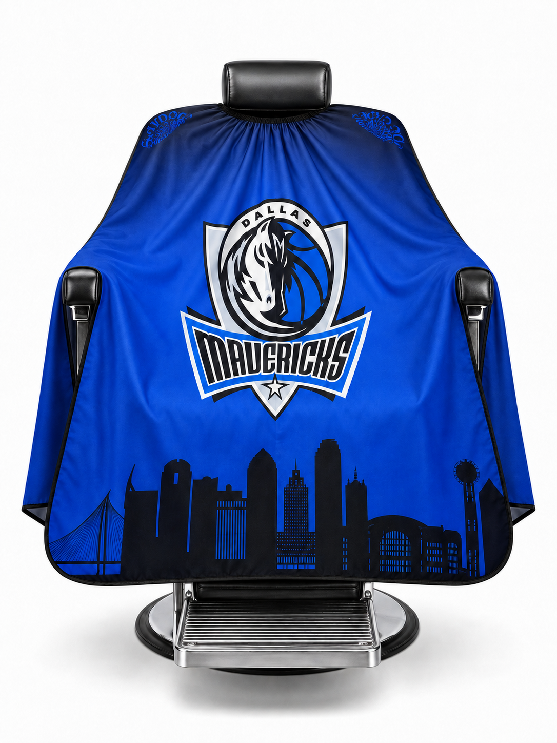 89. Dallas Mavericks Skyline Barber Cape