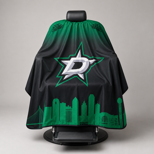 90. Dallas Stars Barber Cape