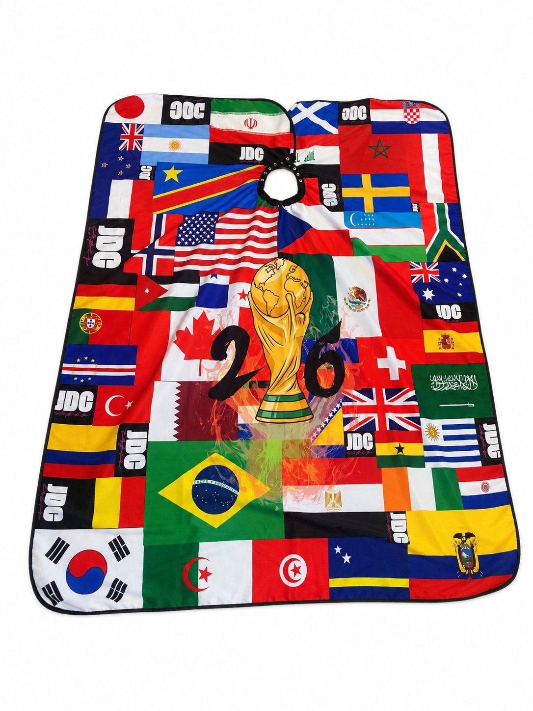 107. World Cup 2026 Flags Barber Cape