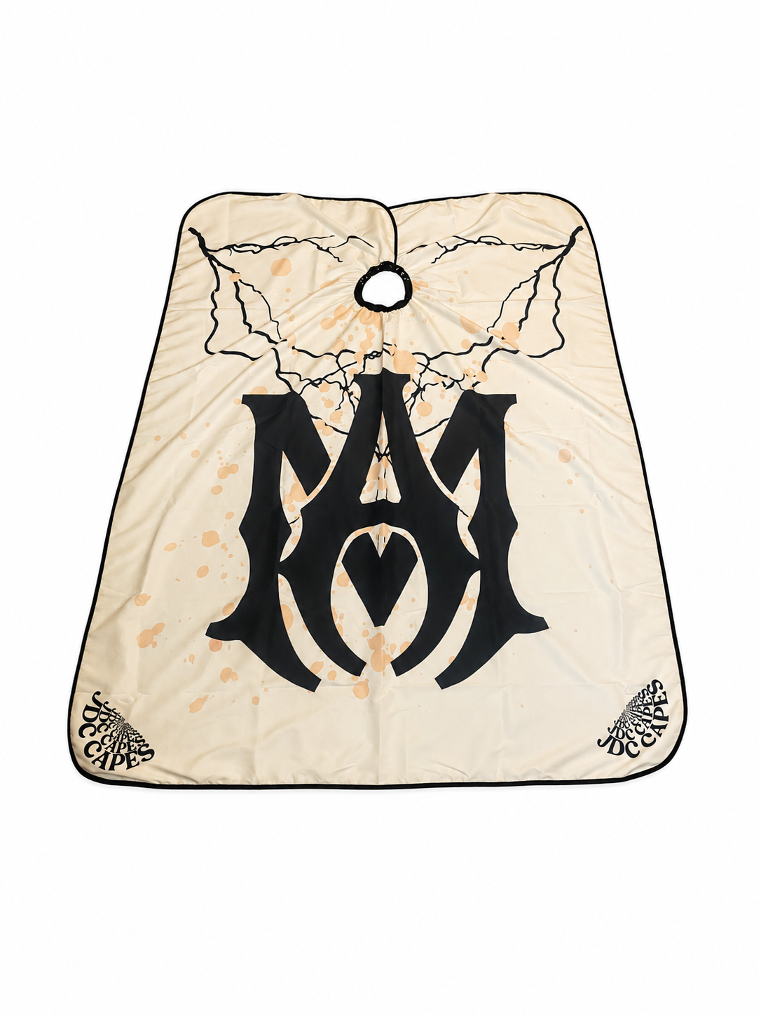 106.JDC Beige Monogram Barber Cape