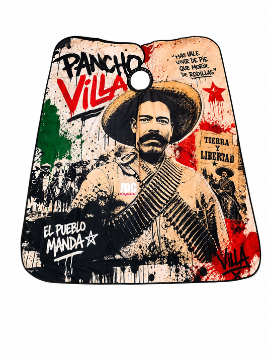 110. Pancho Villa Barber Cape