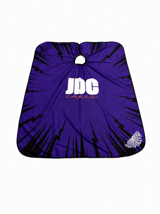 85. Purple Voltage Professional Barber Cape