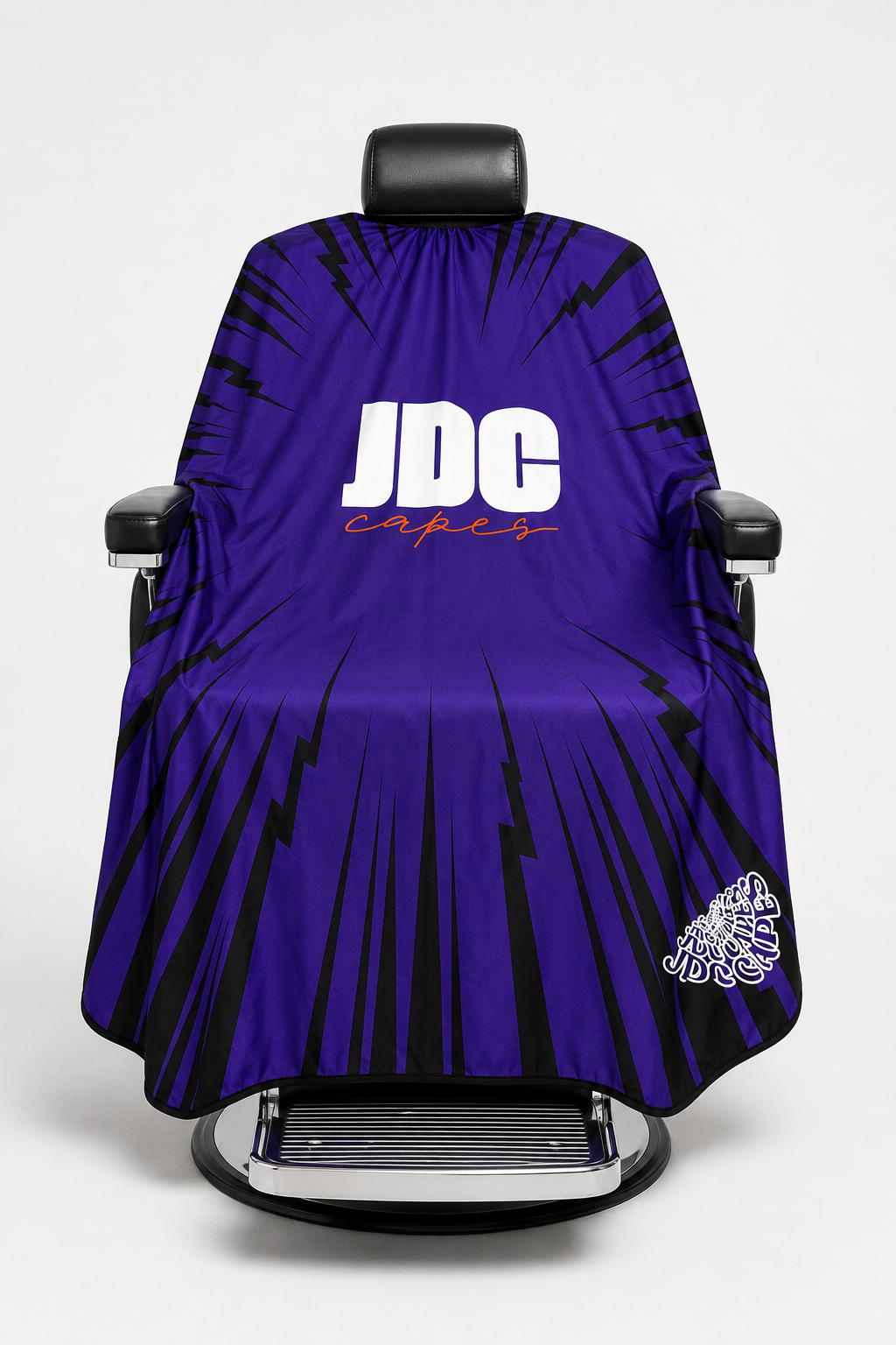 85. Purple Voltage Professional Barber Cape