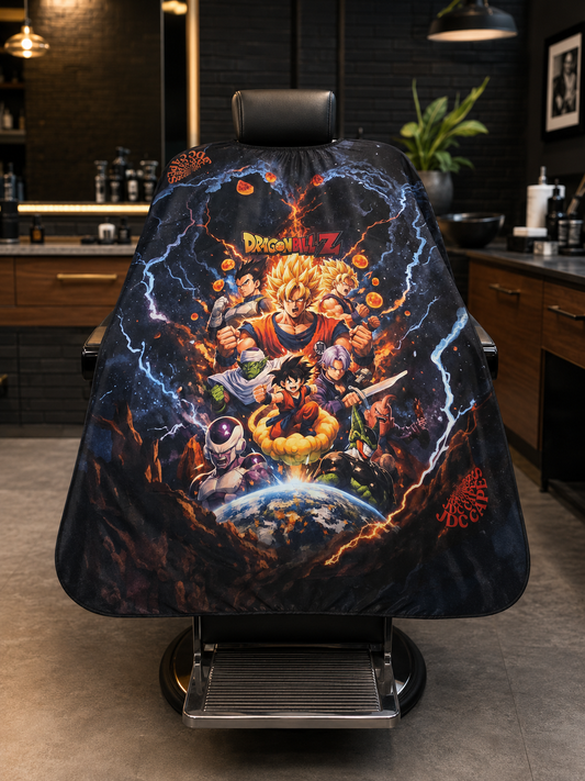 92. Dragon Ball Z Power Barber Cape